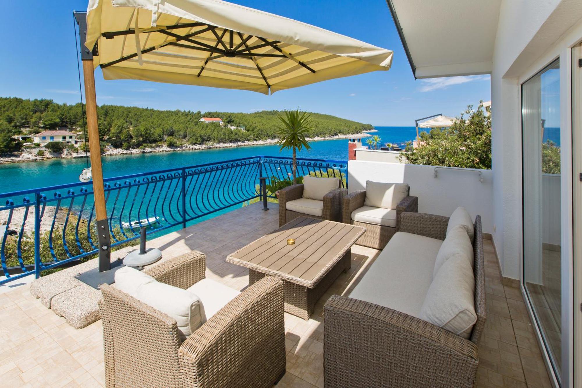 Apartments Villa Hraste Hvar 赫瓦尔 外观 照片