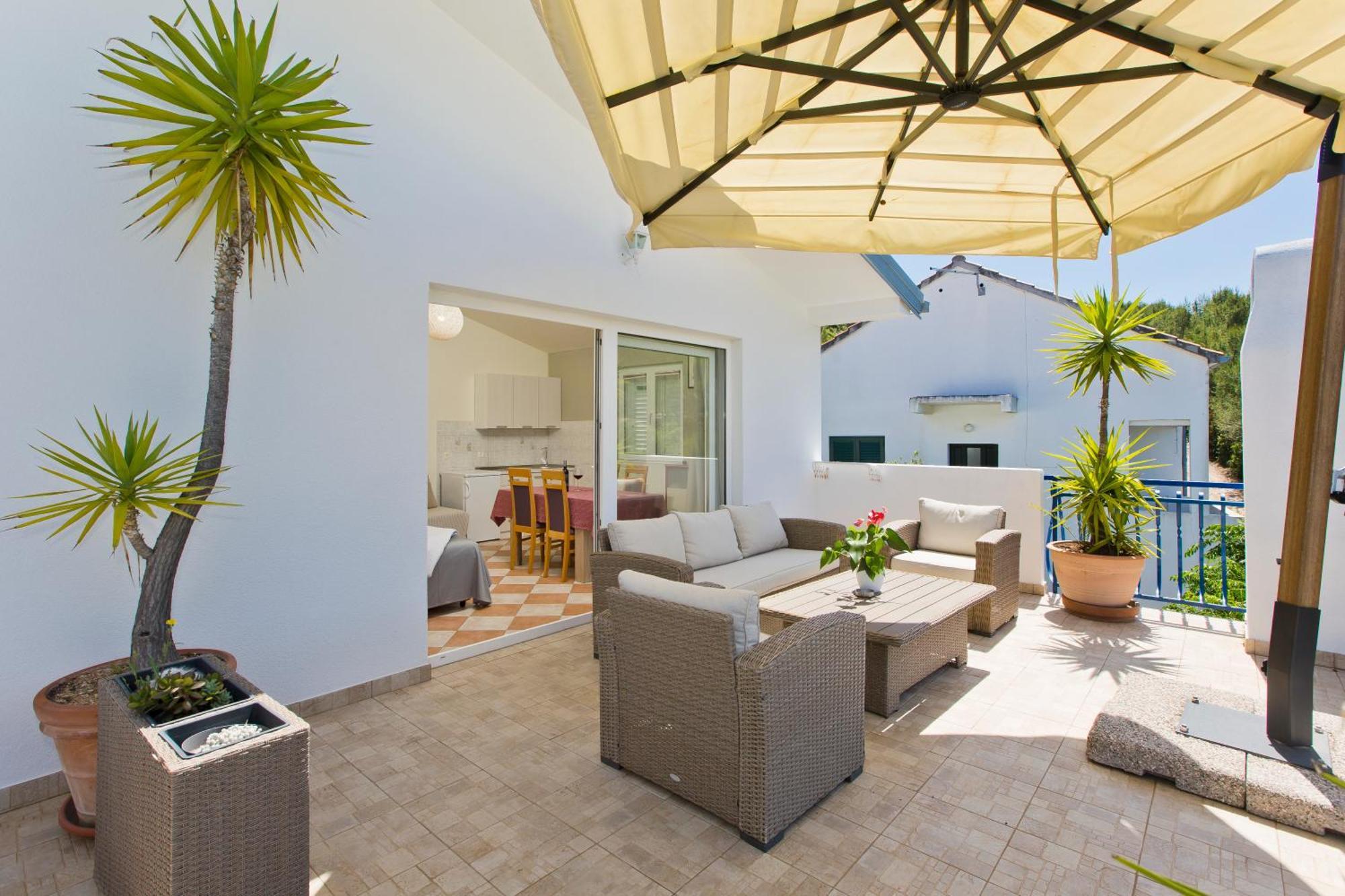 Apartments Villa Hraste Hvar 赫瓦尔 外观 照片