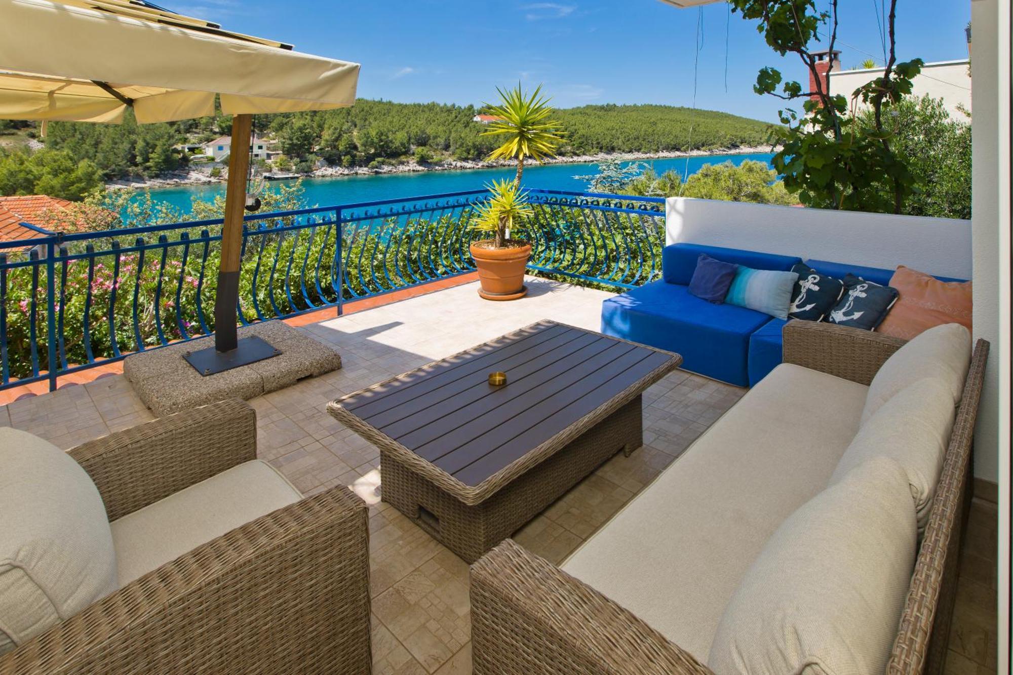 Apartments Villa Hraste Hvar 赫瓦尔 外观 照片