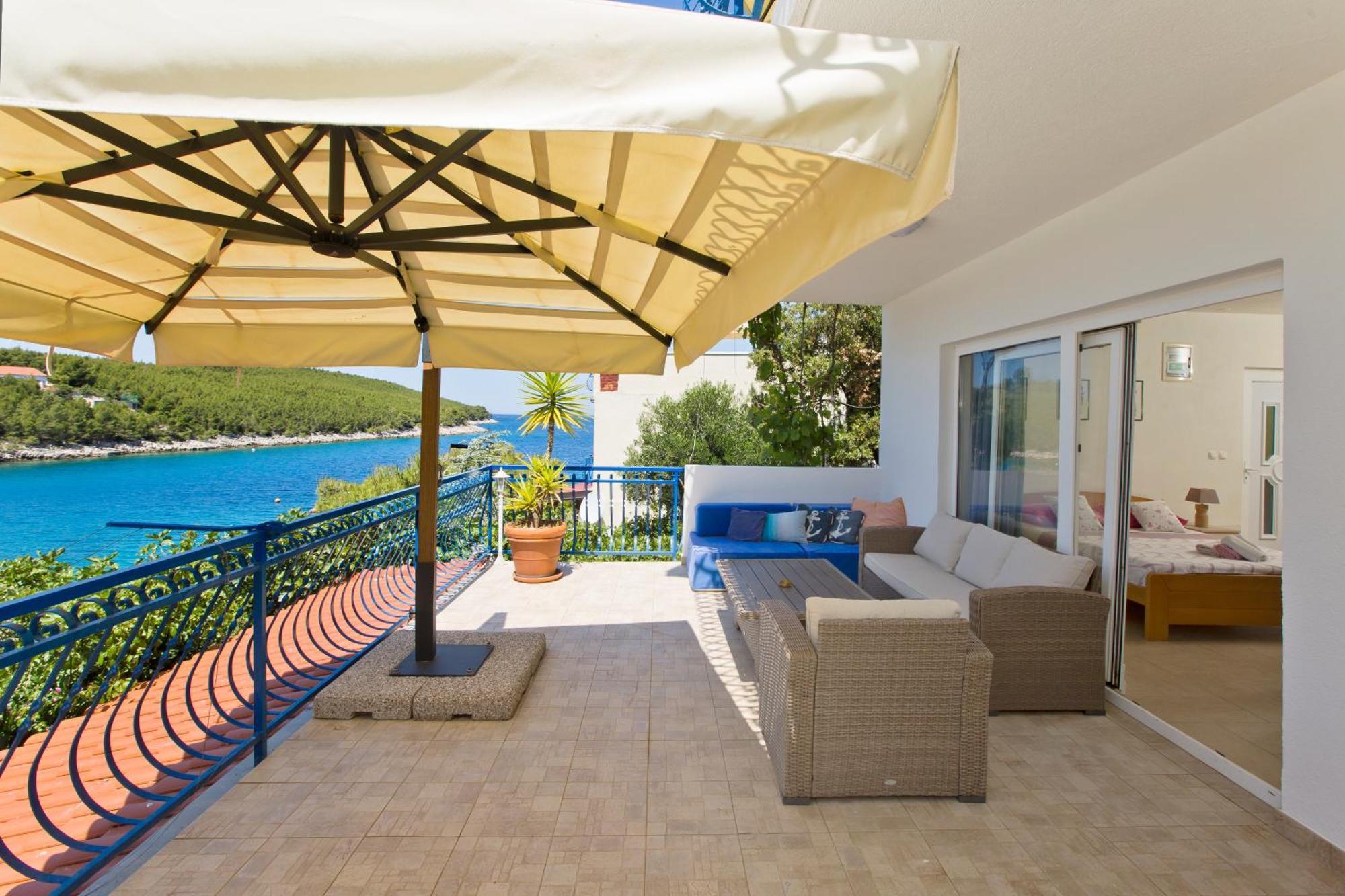 Apartments Villa Hraste Hvar 赫瓦尔 外观 照片