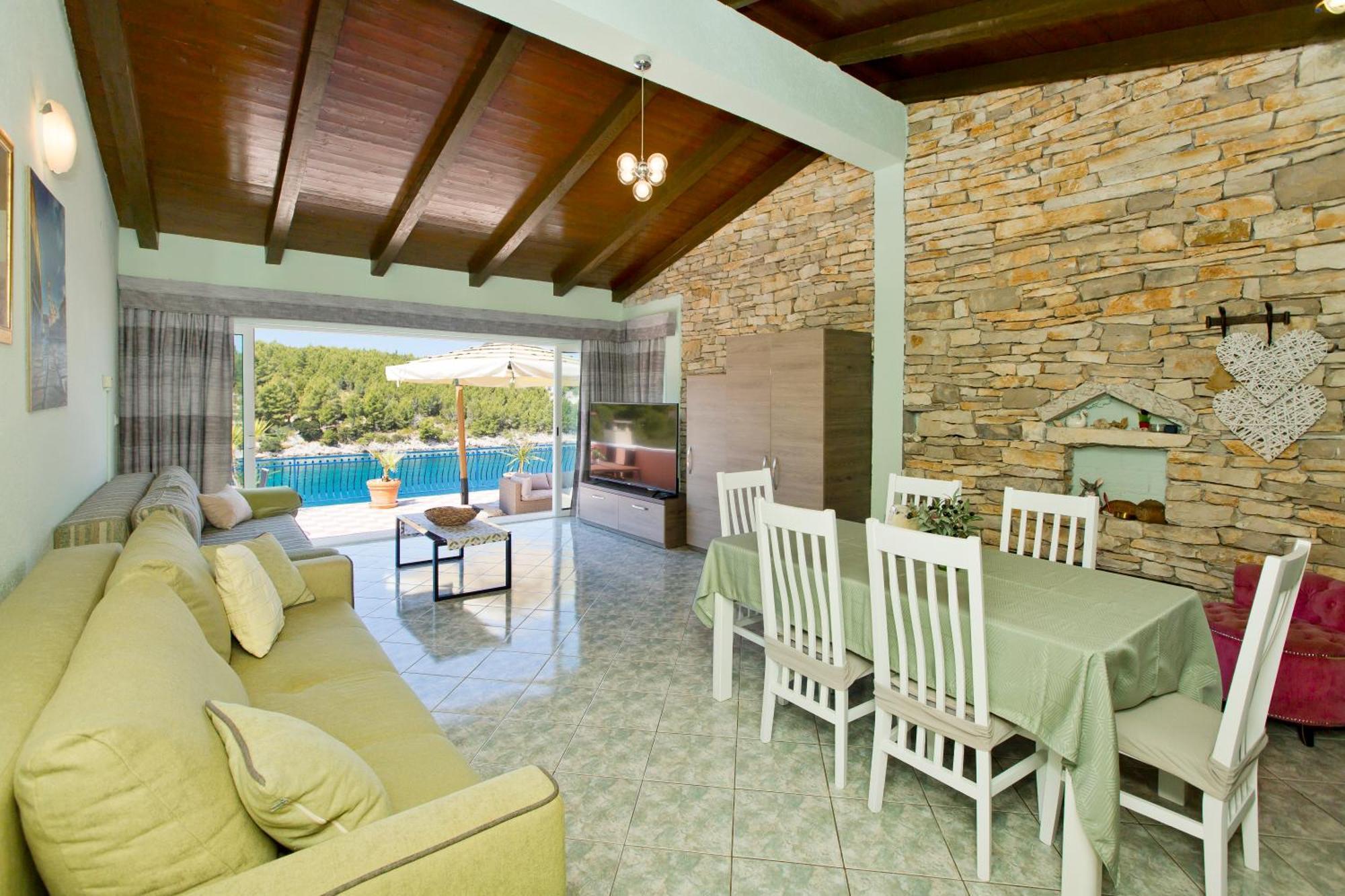 Apartments Villa Hraste Hvar 赫瓦尔 外观 照片
