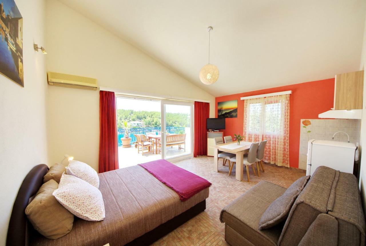 Apartments Villa Hraste Hvar 赫瓦尔 外观 照片