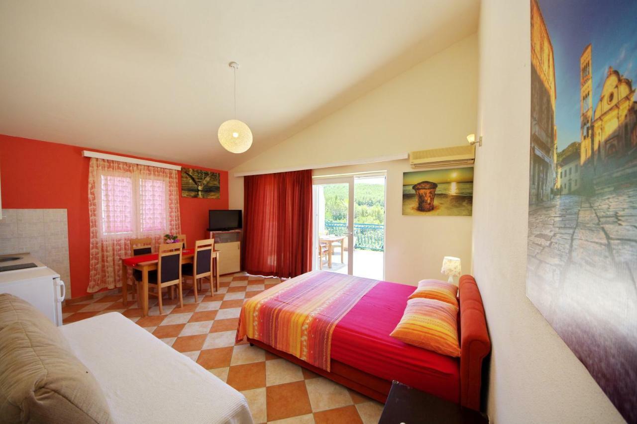Apartments Villa Hraste Hvar 赫瓦尔 外观 照片